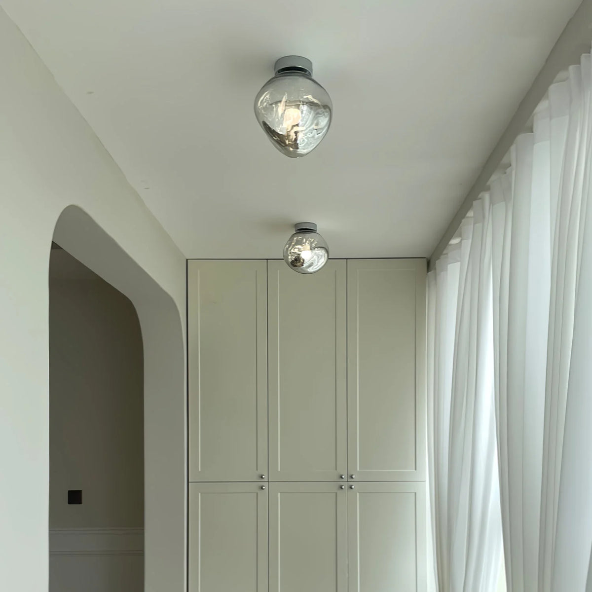 Indoor Wall Lamp | Circular Metal Body & Acrylic Rim | Damp Rated