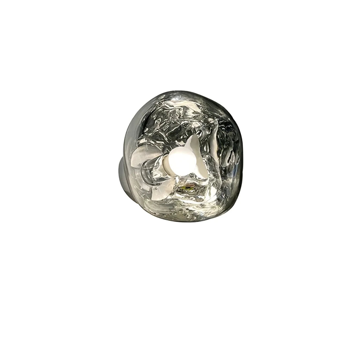Indoor Wall Lamp | Circular Metal Body & Acrylic Rim | Damp Rated