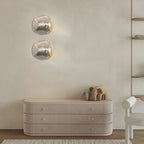 Indoor Wall Lamp | Circular Metal Body & Acrylic Rim | Damp Rated