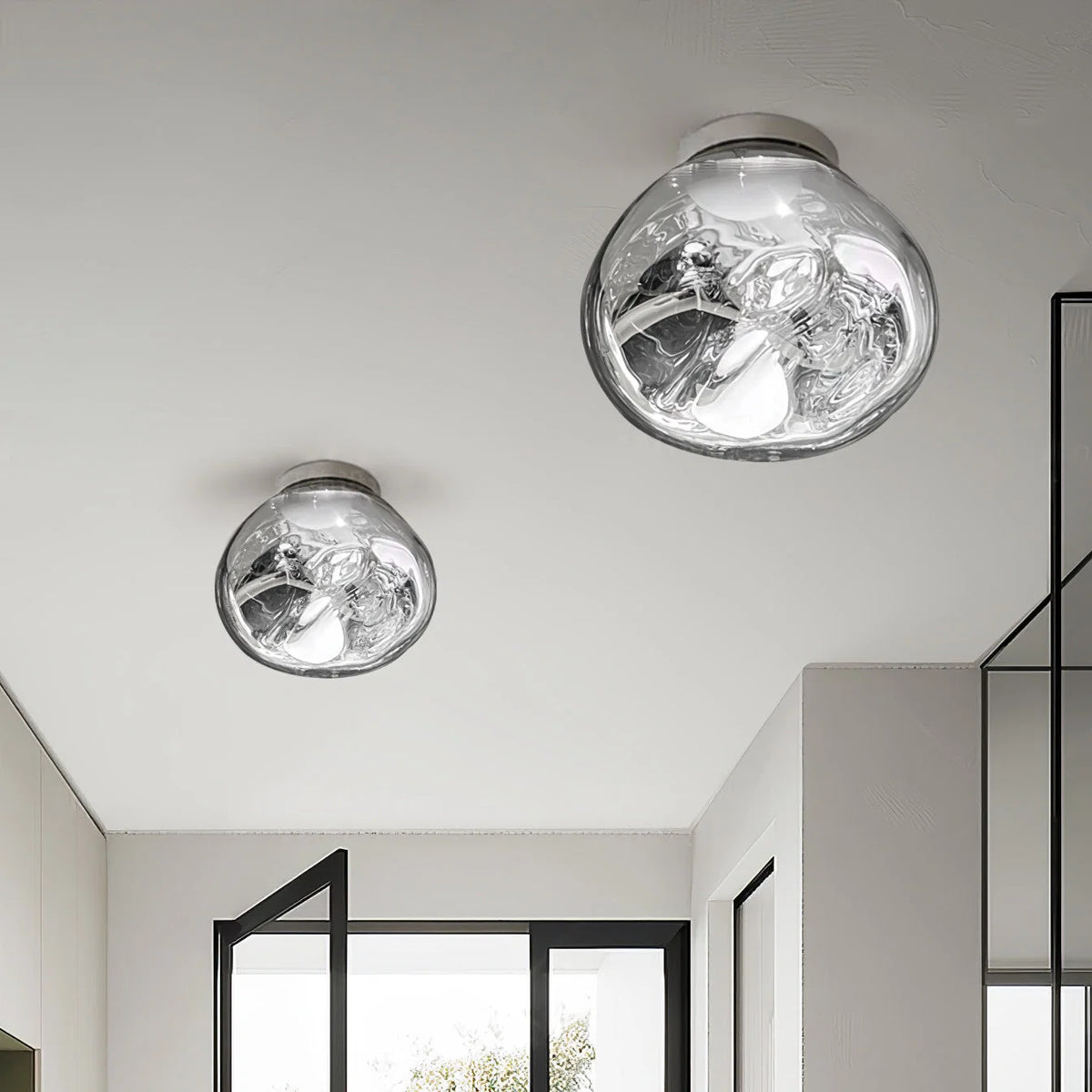 Indoor Wall Lamp | Circular Metal Body & Acrylic Rim | Damp Rated