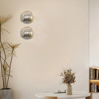 Indoor Wall Lamp | Circular Metal Body & Acrylic Rim | Damp Rated