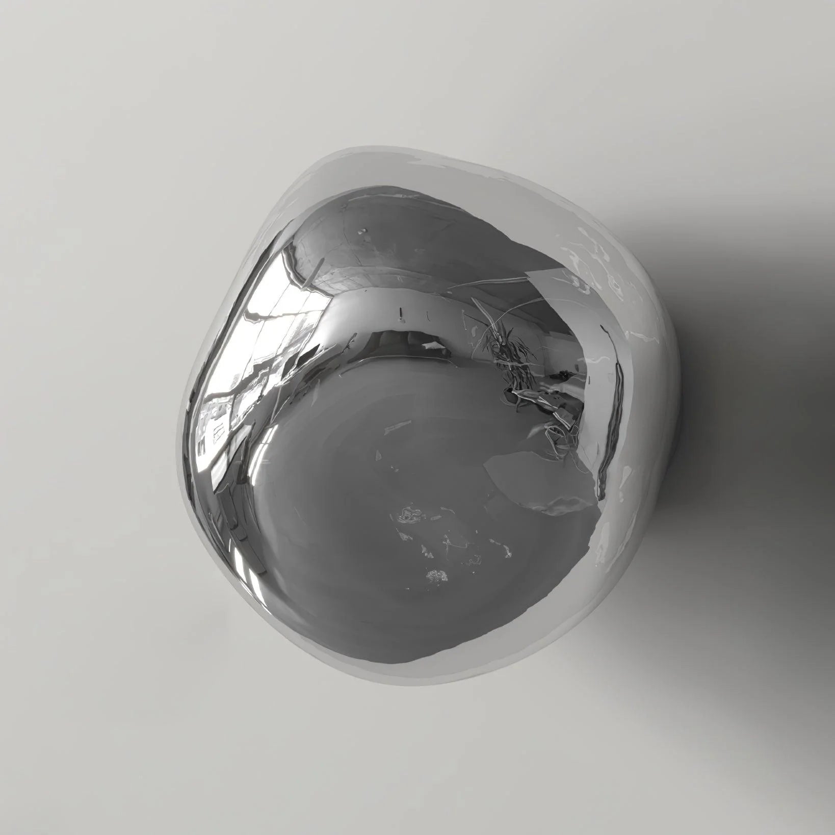 Indoor Wall Lamp | Circular Metal Body & Acrylic Rim | Damp Rated