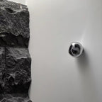 Indoor Wall Lamp | Circular Metal Body & Acrylic Rim | Damp Rated