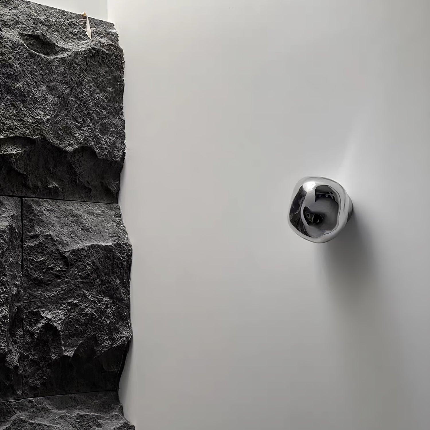 Indoor Wall Lamp | Circular Metal Body & Acrylic Rim | Damp Rated