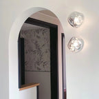 Indoor Wall Lamp | Circular Metal Body & Acrylic Rim | Damp Rated