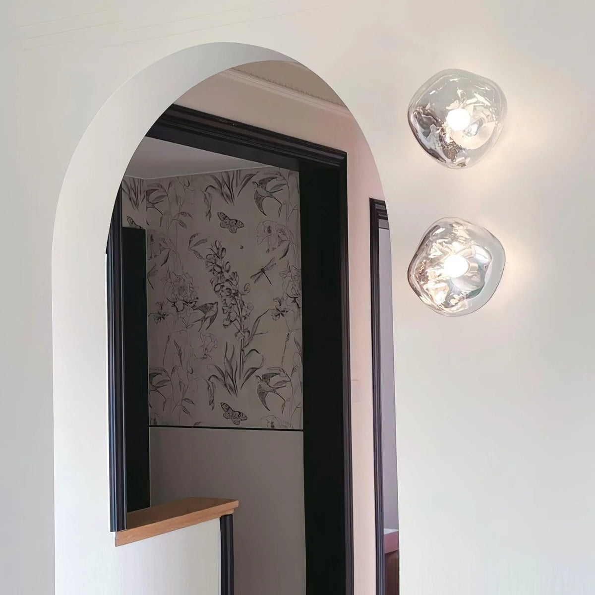 Indoor Wall Lamp | Circular Metal Body & Acrylic Rim | Damp Rated