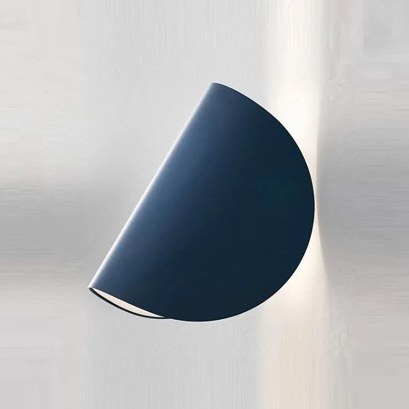 Indoor Wall Lamp | 360° Rotatable Metal Shade | LED Bulb Included