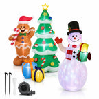 Inflatable Christmas Tree | Warm LED & Battery-Operated | 1.5 m Height