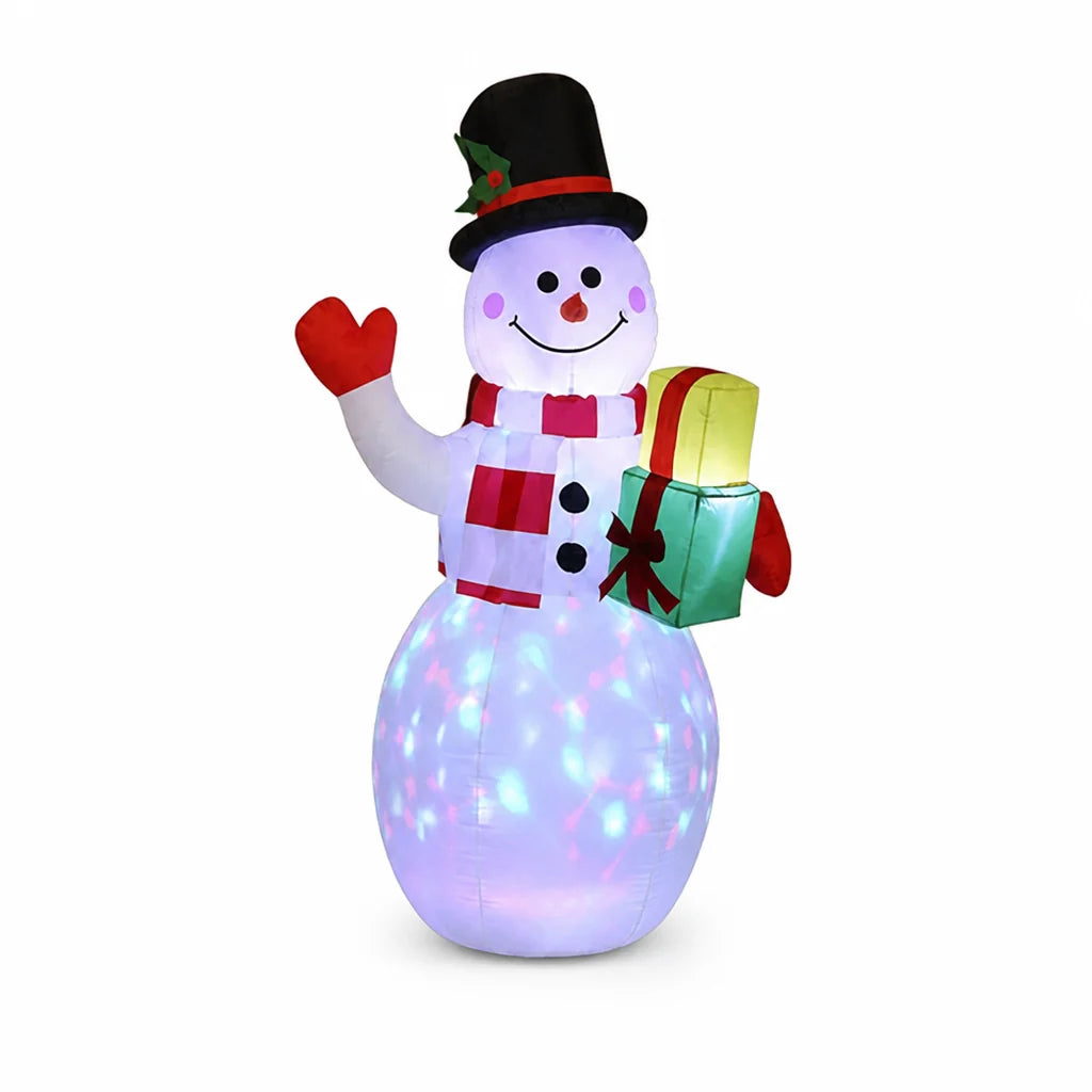 Inflatable Christmas Tree | Warm LED & Battery-Operated | 1.5 m Height