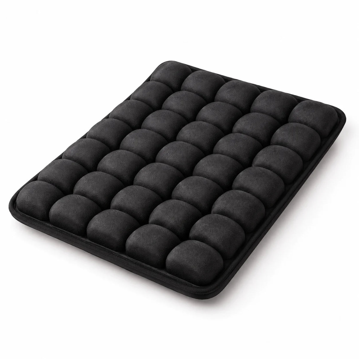 Inflatable Seat Cushion | Adjustable Air Support & Non-Slip Bottom | Hand Pump Included