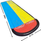 Inflatable Slip And Slide | Durable PVC Puncture-Resistant | Soft Landing Pad