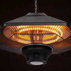Infrared Patio Heater | Ceiling-Mounted & Remote-Controlled | Carbon Fiber Heating Element