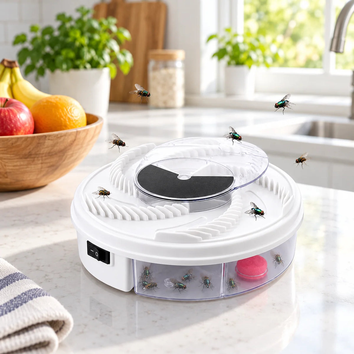 Insect Trap | Silent USB-Powered & Portable | Indoor & Outdoor Use