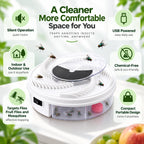 Insect Trap | Silent USB-Powered & Portable | Indoor & Outdoor Use
