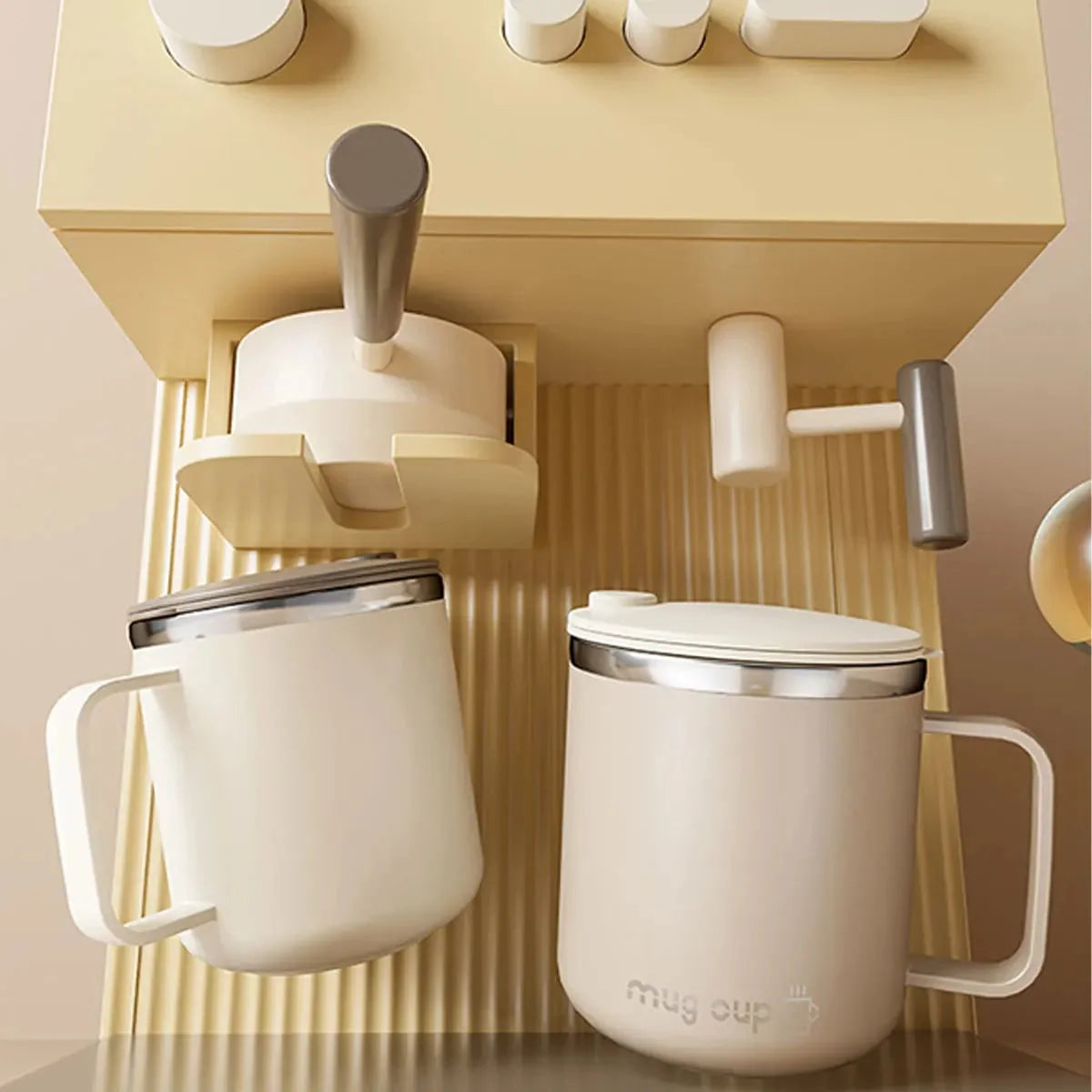 Insulated Coffee Mug | Double-Walled Stainless Steel & Leak-Proof Lid | 400 ml