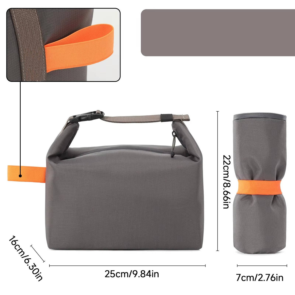 Insulated Lunch Bag | 3-Layer Thermal, Waterproof & Leakproof