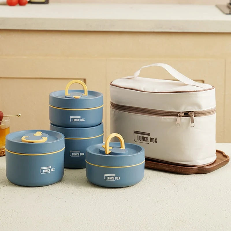 Insulated Lunch Box | Stainless Steel & Stackable