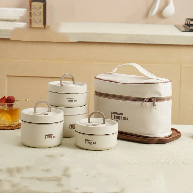 Insulated Lunch Box | Stainless Steel & Stackable