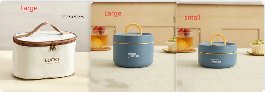 Insulated Lunch Box | Stainless Steel & Stackable
