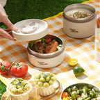 Insulated Lunch Box | Stainless Steel & Stackable
