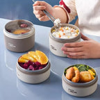 Insulated Lunch Box | Stainless Steel & Stackable
