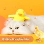 Interactive Cat Toy | Fluttering Wings & Quacking Sound | USB-Rechargeable