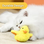 Interactive Cat Toy | Fluttering Wings & Quacking Sound | USB-Rechargeable