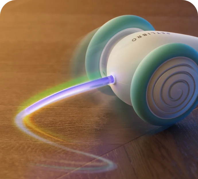 Interactive Cat Toy | Obstacle-Avoiding & Self-Righting