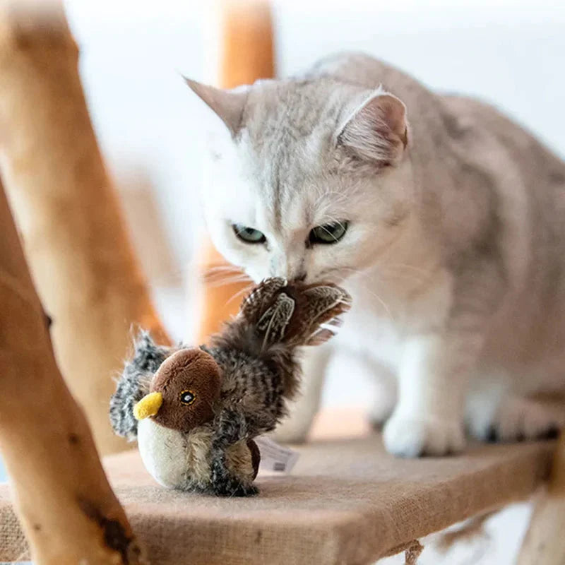 Interactive Cat Toy | Realistic Chirping & Movement