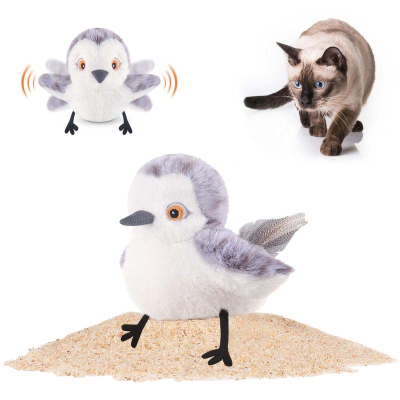 Interactive Cat Toy | Realistic Chirping & Movement
