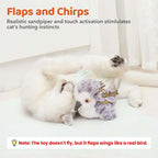 Interactive Cat Toy | Realistic Chirping & Movement