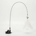 Interactive Cat Toy | Strong Suction-Cup Base & Flexible Steel Rod