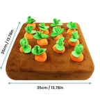 Interactive Dog Toy | 12-Compartment Snuffle Puzzle & Machine-Washable Base