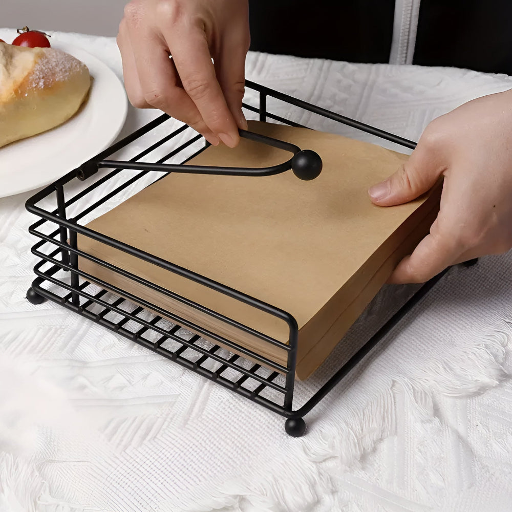 Iron Napkin Holder