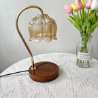 Ivey Glass Candle Warmer Lamp