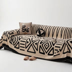 Jacquard Maze Sofa Cover