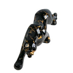 Jaguar Sculpture | Hand-Carved Stone & Polished Finish