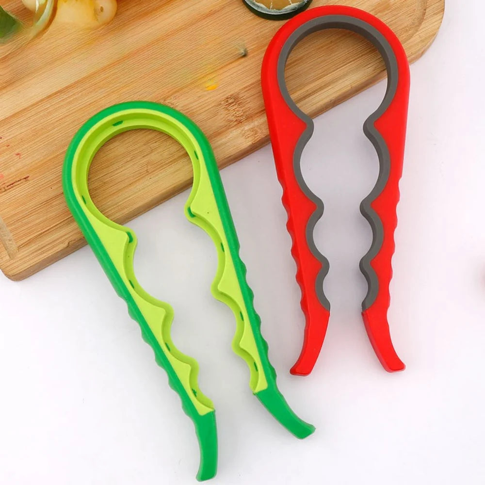 Jar & Bottle Opener | Non-Slip Grip & Leverage | Fits 1–3 In Lids