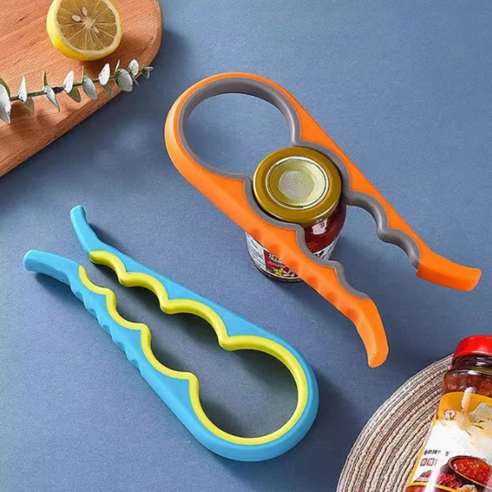 Jar & Bottle Opener | Non-Slip Grip & Leverage | Fits 1–3 In Lids