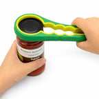 Jar & Bottle Opener | Non-Slip Grip & Leverage | Fits 1–3 In Lids