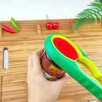 Jar & Bottle Opener | Non-Slip Grip & Leverage | Fits 1–3 In Lids