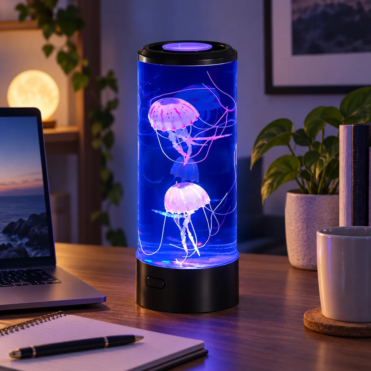 Jellyfish Lamp | Color-Changing Floating Jellyfish & USB-Powered