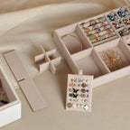 Jewelry Box | Expandable Two-Layer & Velvet-Lined