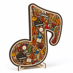 Jigsaw Puzzle | Instrument-Shaped & Solid Wood