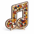 Jigsaw Puzzle | Instrument-Shaped & Solid Wood