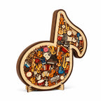 Jigsaw Puzzle | Instrument-Shaped & Solid Wood