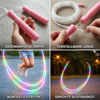 Jump Rope | Colorful LED & Adjustable Length