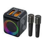 Karaoke Machine | Dual Wireless Microphones & 20-Hour Battery