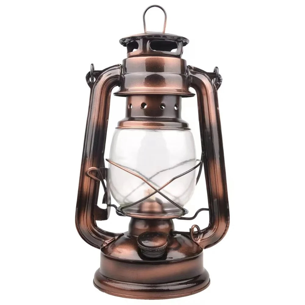 Kerosene Lantern | Weatherproof Metal & Portable Handle | Sizes M & L