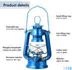 Kerosene Lantern | Weatherproof Metal & Portable Handle | Sizes M & L